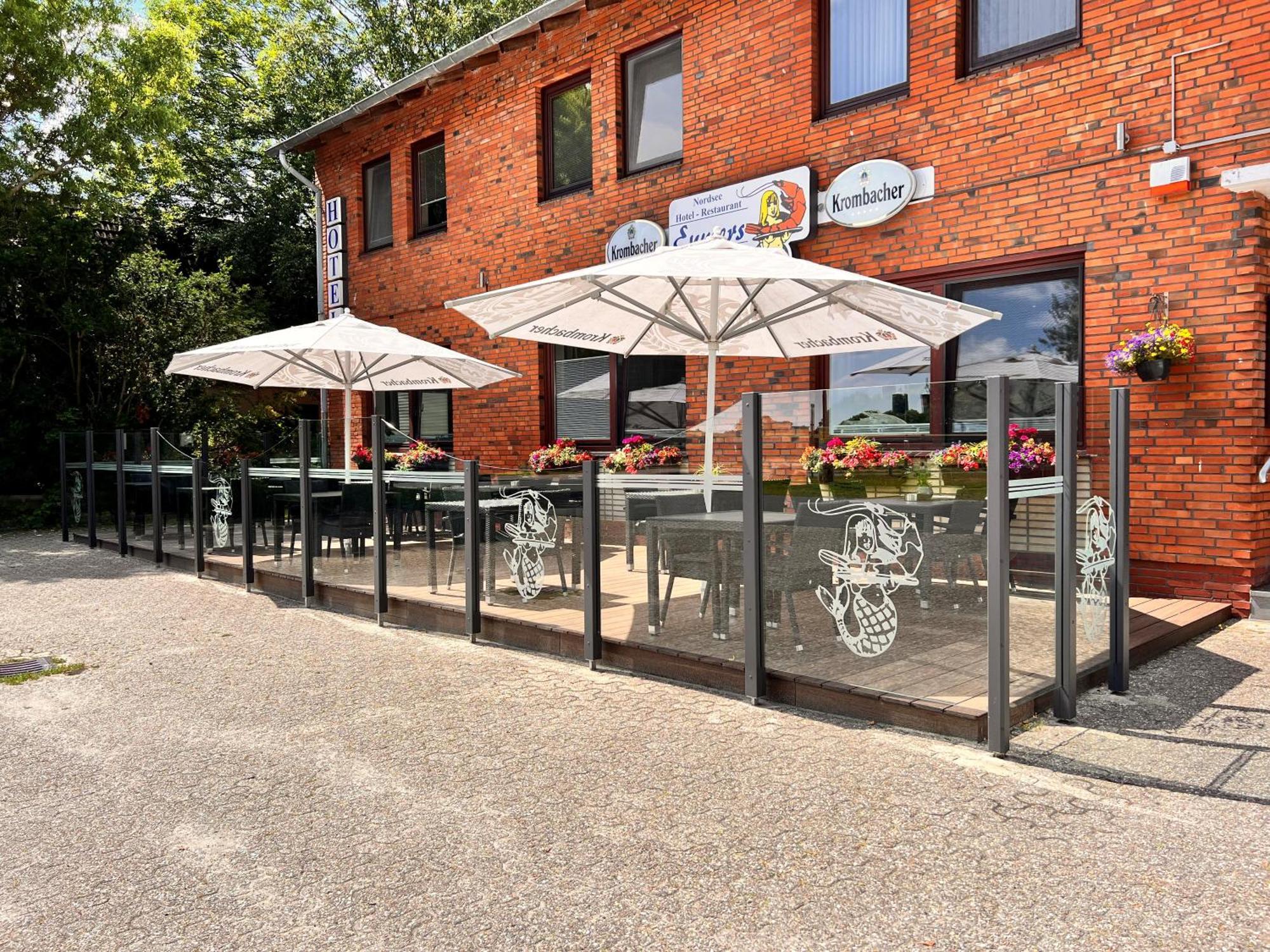 Nordseehotel Eymers Nordholz Esterno foto